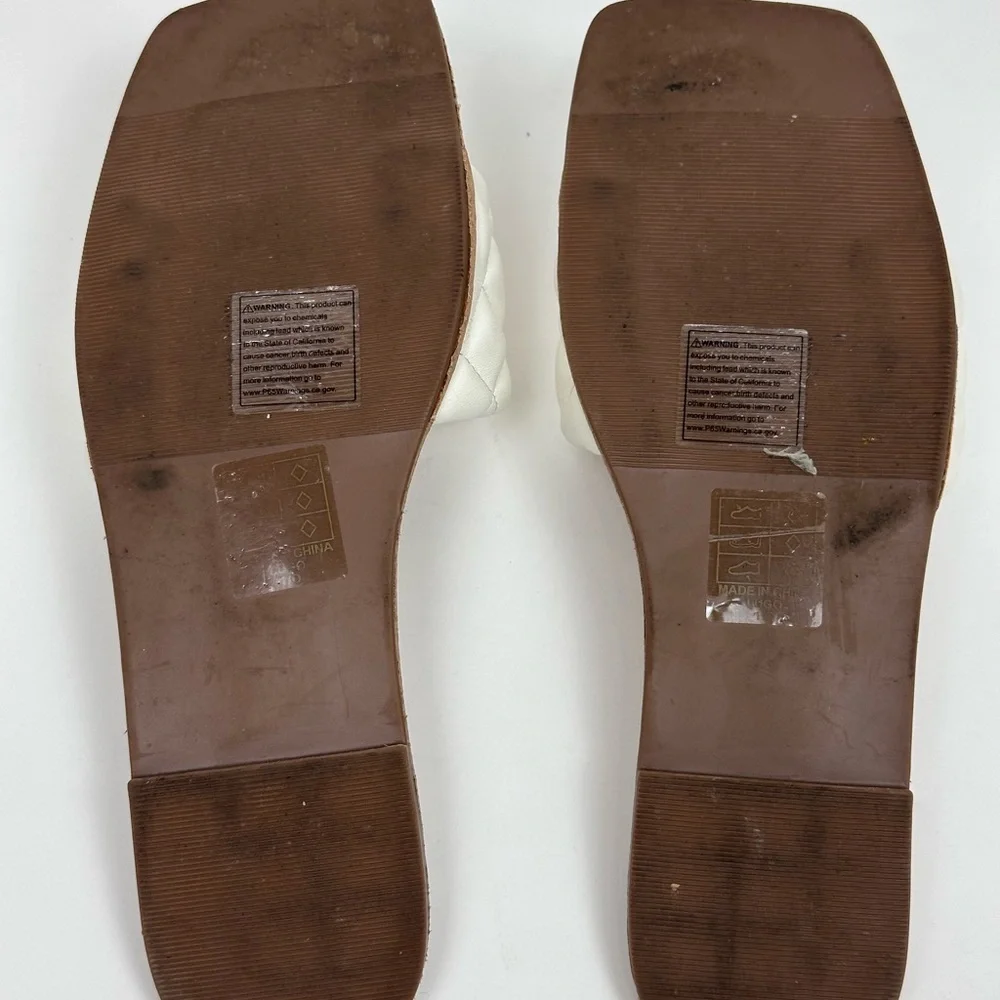 Fashion Nova Women's Unapologetic Flat Sandal